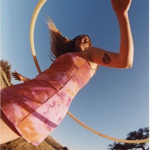 Outdoor Voices Exercise Dress in Tie-Dye